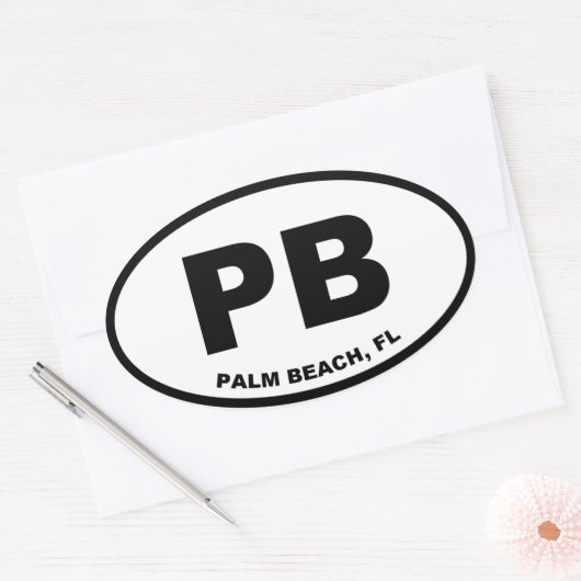 Palmband PB Ovale Sticker (Envelop)