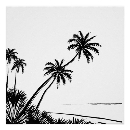 Palmband Perfect Poster (Voorkant)