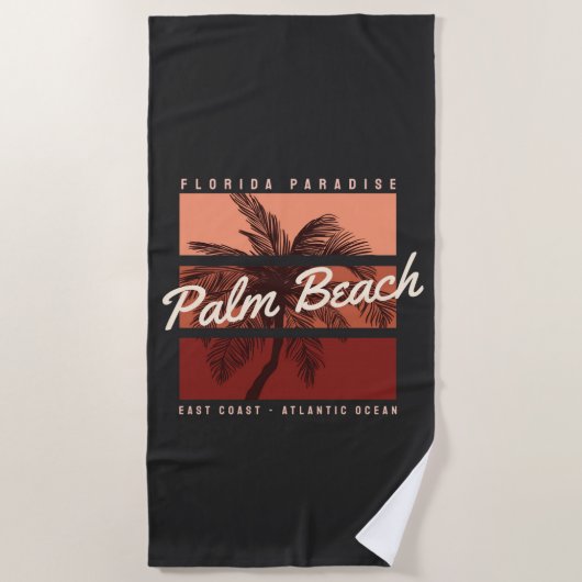 Palmband Strandlaken (Voorkant)