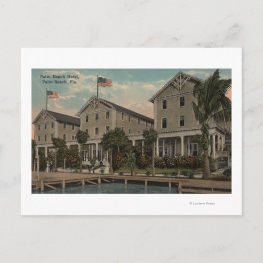 Palmbedekking, FL — Uitzicht buitenzijde palmbedek Briefkaart (Voorkant)