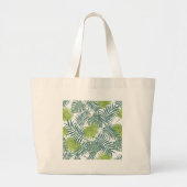 Palmbeugels die Hawaiian afdrukken schilderen Grote Tote Bag (Voorkant)
