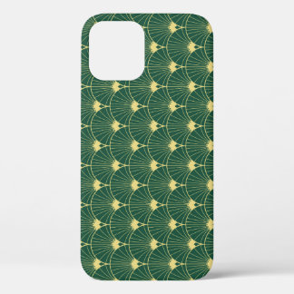 Palmblad: art deco patroon. Case-Mate iPhone case