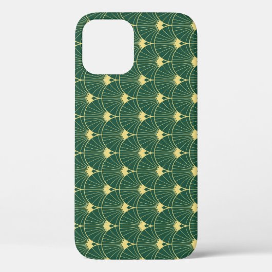 Palmblad: art deco patroon. Case-Mate iPhone case (Achterkant)