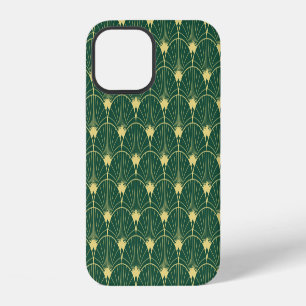 Palmblad: art deco patroon. iPhone 12 hoesje