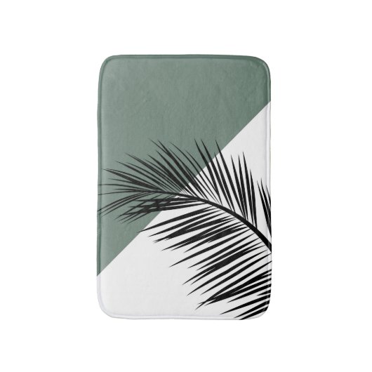 Palmblad Badmat (Voorkant Verticaal)