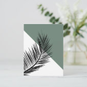 Palmblad Briefkaart (Staand voorkant)