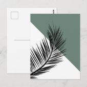 Palmblad Briefkaart (Voorkant / Achterkant)