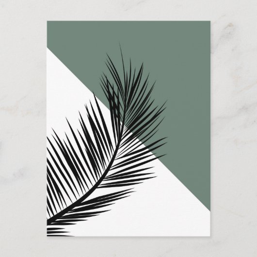 Palmblad Briefkaart (Voorkant)