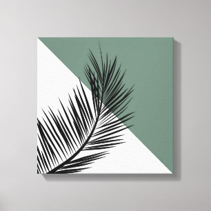 Palmblad Canvas Afdruk