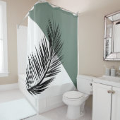 Palmblad Douchegordijn (In situ)