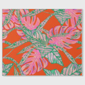 Palmblad en coleus papier voor de onmiddellijke br (Vlak)