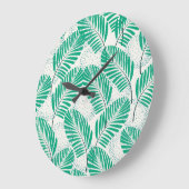 Palmblad Floral: wit  Grote Klok (Hoek)