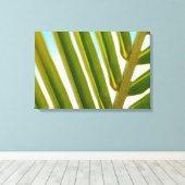 Palmblad Foto Canvas Afdruk (Insitu (Houten vloer))