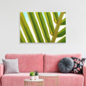 Palmblad Foto Canvas Afdruk (Insitu (Woonkamer))