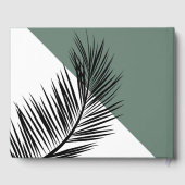 Palmblad Gastenboek (Achterkant)