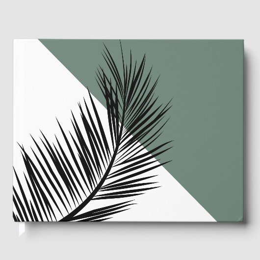 Palmblad Gastenboek (Voorkant)