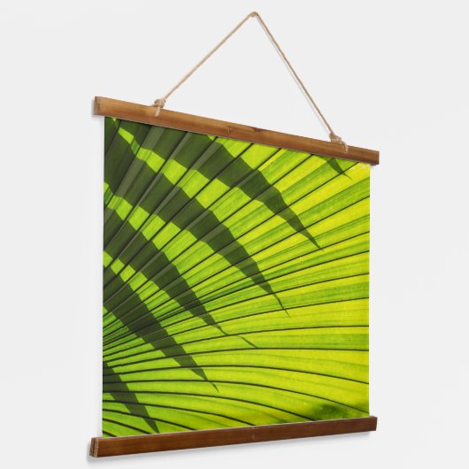 palmblad hangend wandkleed (Gebogen)