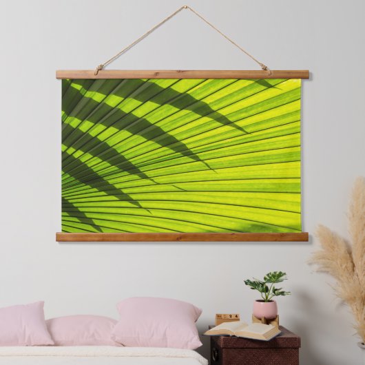 palmblad hangend wandkleed (Slaapkamer)