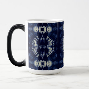 Palmblad in Delfts Blauw Magische Mok