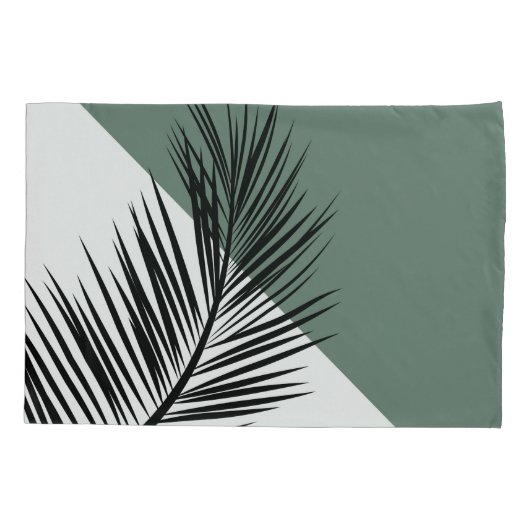 Palmblad Kussensloop (Achterkant)