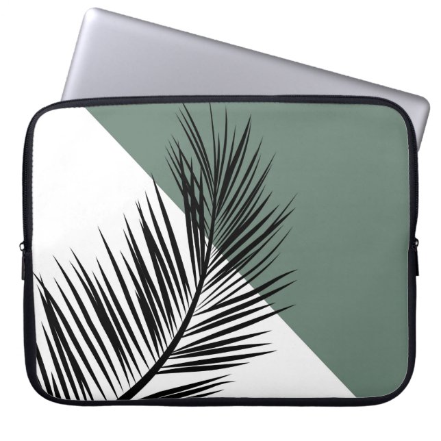 Palmblad Laptop Sleeve (Voorkant)