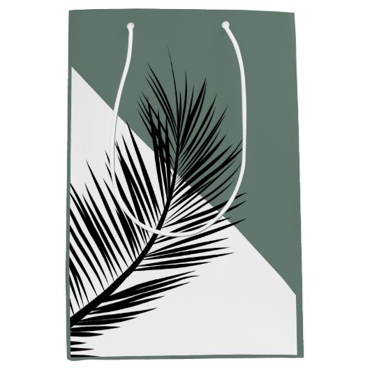 Palmblad Medium Cadeauzakje (Voorkant)