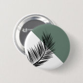 Palmblad Ronde Button 5,7 Cm (Voorkant /achterkant)
