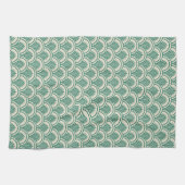 Palmblad Scallop Pattern Theedoek (Horizontaal)