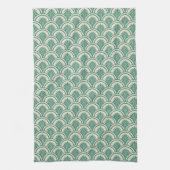 Palmblad Scallop Pattern Theedoek (Verticaal)
