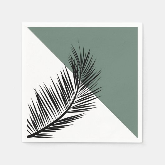 Palmblad Servet (Voorkant)