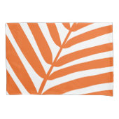 Palmblad Sinaasappel Kussensloop (Voorkant)