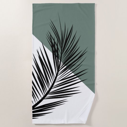 Palmblad Strandlaken (Voorkant)