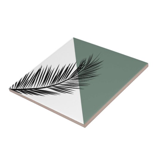 Palmblad Tegeltje (Zijkant)