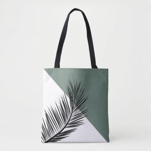 Palmblad Tote Bag (Voorkant)