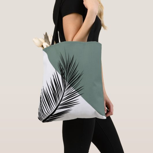 Palmblad Tote Bag (Dichtbij)
