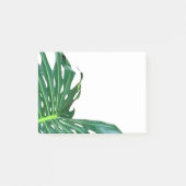 Palmblad, tropisch gebladerte, jungle regenwoud post-it® notes (Voorkant)