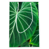 Palmblad tropisch gebladerte oerwoud gebladerte medium cadeauzakje (Voorkant)
