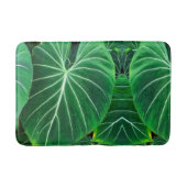 Palmblad, tropisch gebladerte, oerwoud regenwoud badmat (Voorkant)