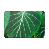 Palmblad, tropisch gebladerte, oerwoud regenwoud badmat (Voorkant)
