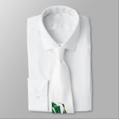 Palmblad, tropisch gebladerte, oerwoud regenwoud stropdas (Gebonden)