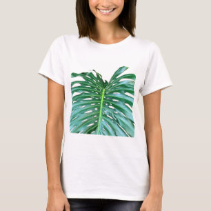 Palmblad, tropisch gebladerte, oerwoud regenwoud t-shirt