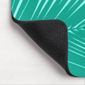 Palmblad - Turquoise en aqua Muismat (Hoek)