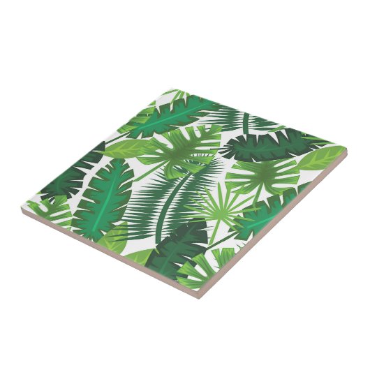 palmblad verse tegels tegeltje (Zijkant)