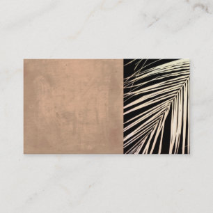 palmblad - visitekaartje - originele foto