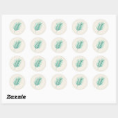 Palmblad Zomerfeest Sticker (Vel)