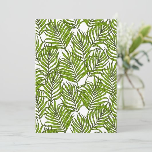 Palmbladeren (Staand voorkant)