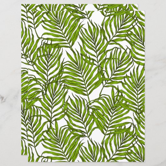 Palmbladeren (Voorkant / Achterkant)