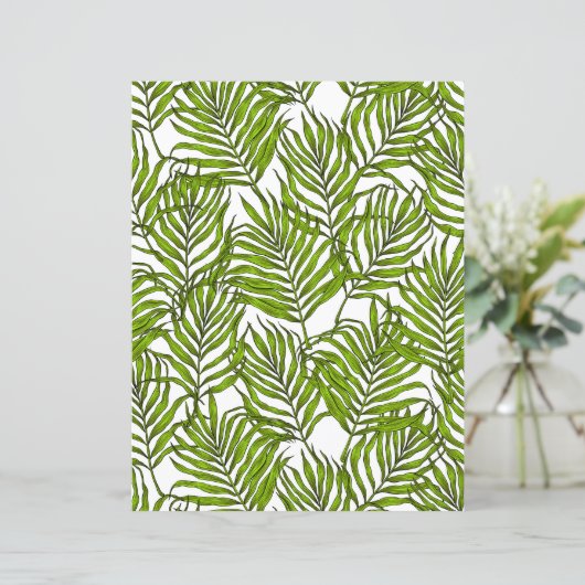 Palmbladeren (Staand voorkant)