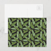 Palmbladeren 2 briefkaart (Voorkant / Achterkant)