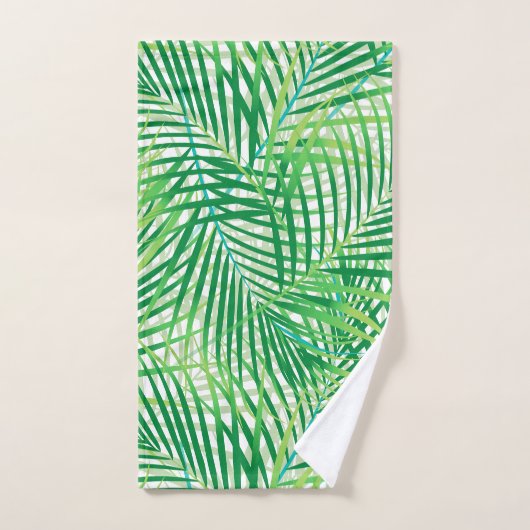 Palmbladeren Bad Handdoek (Handdoek)